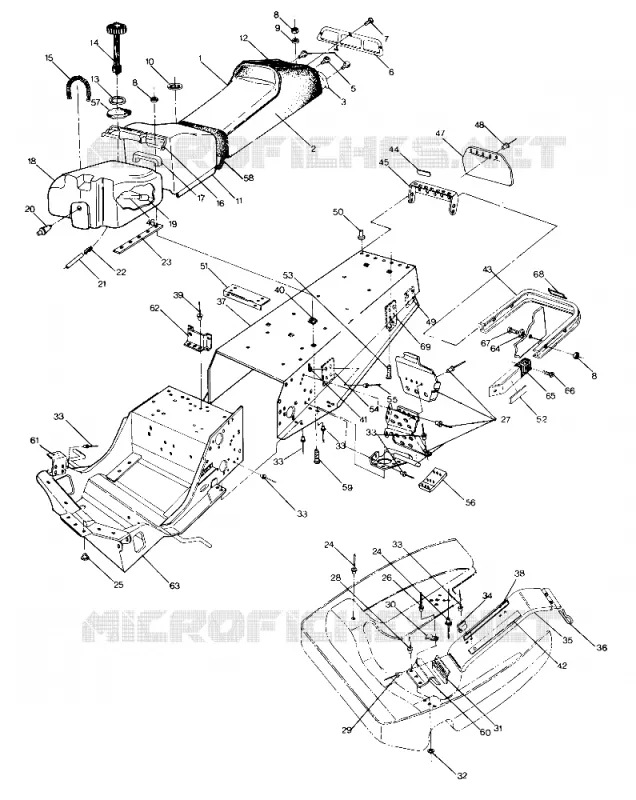 CHASSIS AND SEAT (4918391839001A)