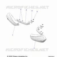 STEERING, HAND GUARDS