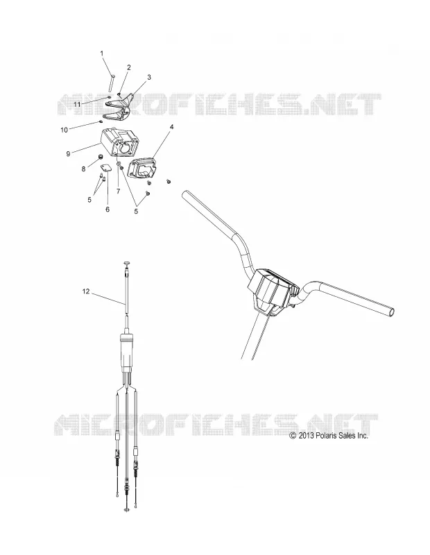 ENGINE, THROTTLE   CONTROL ASM.