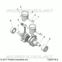 ENGINE, PISTON & CRANKSHAFT