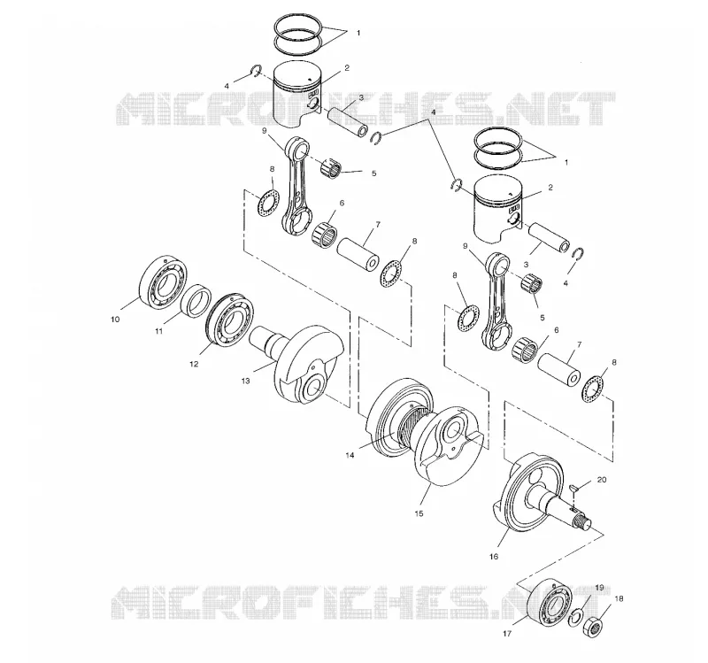 PISTON   CRANKSHAFT
