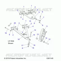 FRONT WISHBONES