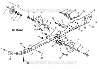 RAIL MOUNTING (SUSPENSION) TRAIL RMK 0970961 (4938333833B009)