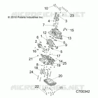 ENGINE, CRANKCASE AND CRANKSHAFT