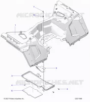 REAR BODYWORK CAB