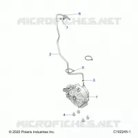 DRIVE TRAIN, FRONT GEARCASE MOUNTING