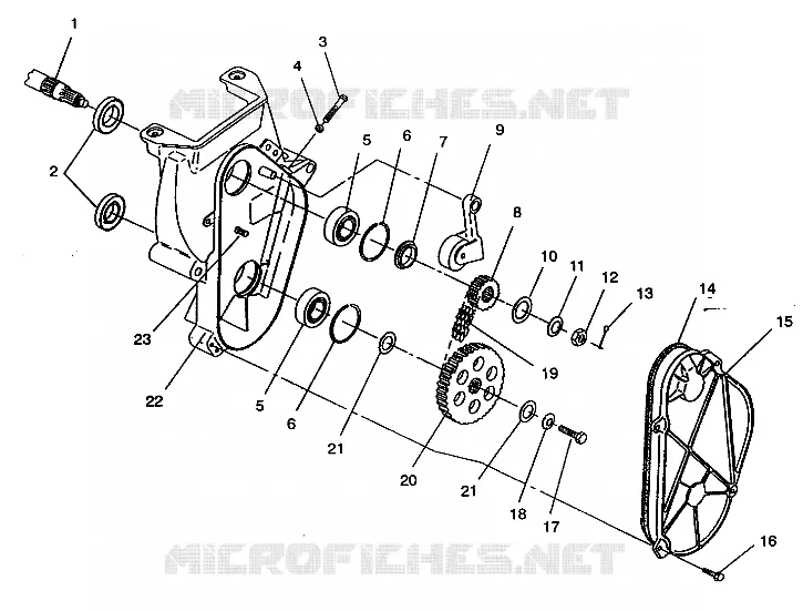 CHAINCASE ASSEMBLY SPORT SKS E940243 (49273627360017)
