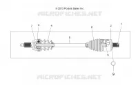 DRIVE TRAIN, DRIVE SHAFT, FRONT