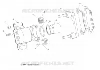 REAR BRAKE CALIPER