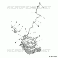 DRIVE TRAIN, MAIN GEARCASE MOUNTING