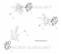 BRAKES, BRAKE CALIPER MOUNTING