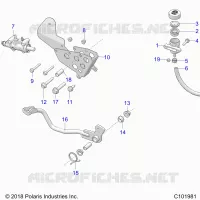 BRAKES, BRAKE PEDAL AND MASTER CYLINDER