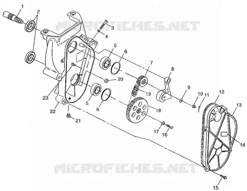 CHAINCASE 440 XCR 0971660 (4937893789B006)