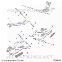 REAR SUSPENSION CONTROL ARMS