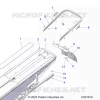 BUMPER, REAR