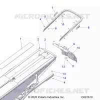 BUMPER, REAR