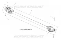 DRIVE TRAIN, PROP SHAFT, FRONT