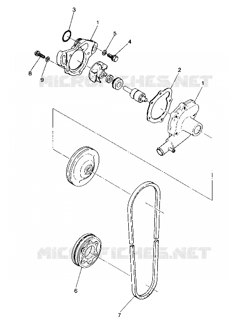 WATER PUMP 400 (4915411541046A)