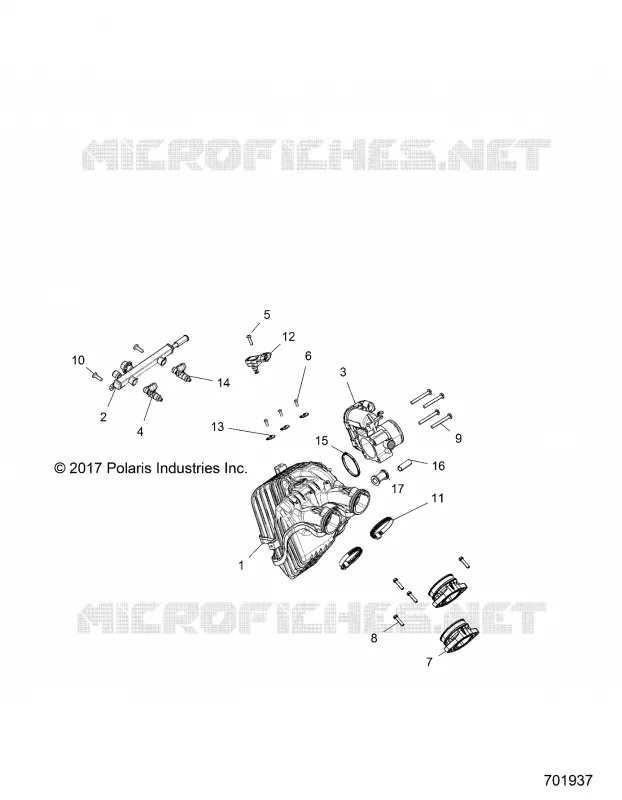 ENGINE, INTAKE AND THROTTLE BODY
