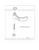 CONTROLS, THROTTLE ASSEMBLY, THROTTLE LEVER KIT