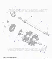 DRIVE TRAIN, JACKSHAFT AND DRIVE SHAFT