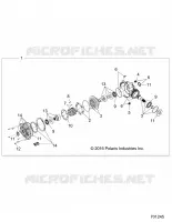 DRIVE TRAIN, FRONT GEARCASE INTERNALS