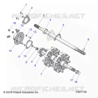 DRIVE TRAIN, JACKSHAFT AND DRIVE SHAFT