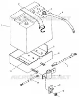 BATTERY BOX LITE DELUXE 0963431 (4931663166A014)