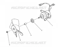 FAN MOTOR 250 4X4