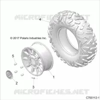 WHEELS, FRONT