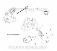 OIL FILTER AND DIPSTICK