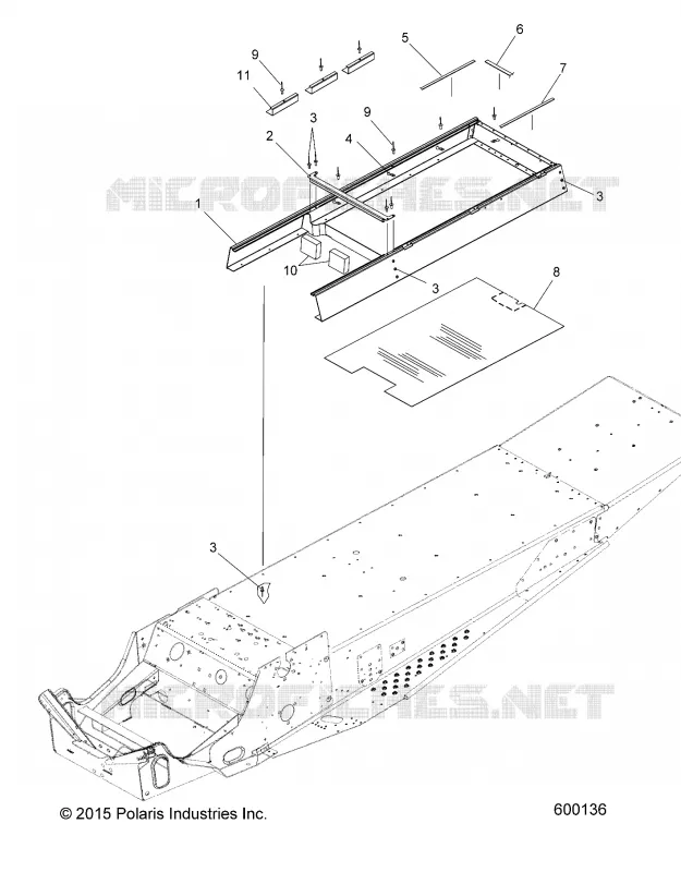 CHASSIS, SEAT RISER
