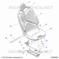 SEAT ASM., FRONT