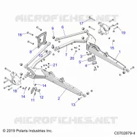REAR SUSPENSION CONTROL ARMS