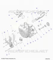 ENGINE, COOLING SYSTEM/WATER PUMP