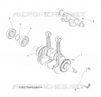 ENGINE, CRANKSHAFT AND BALANCE SHAFT