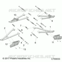 FRONT SUSPENSION CONTROL ARMS- R22TAA99A1/A7 (C700033)