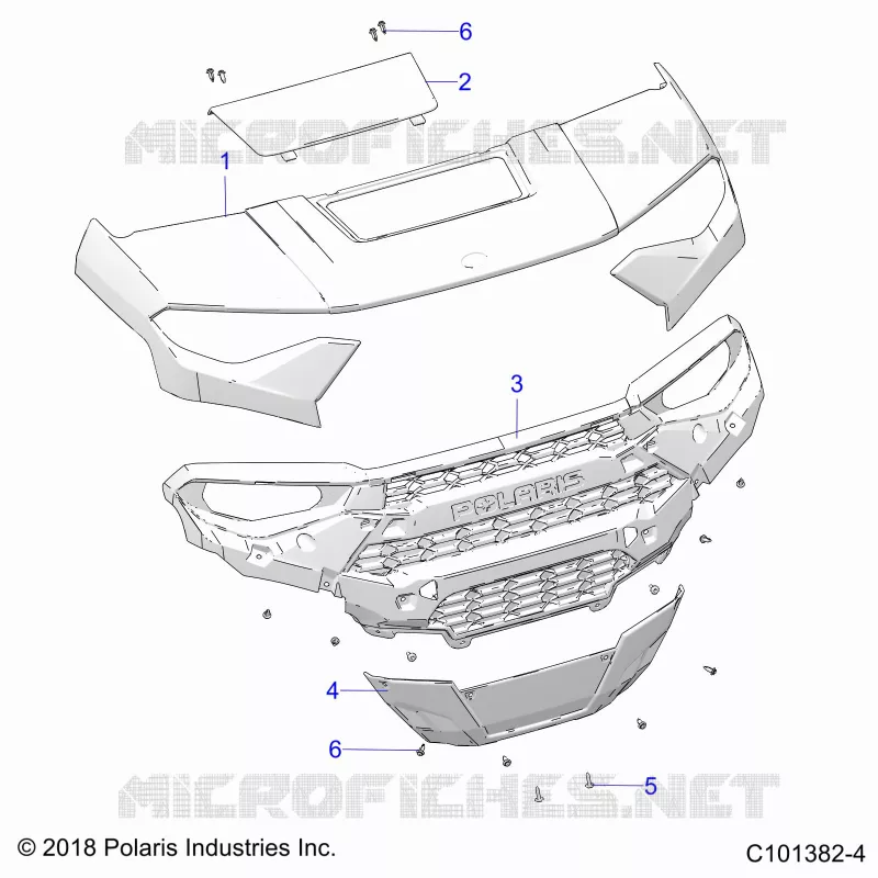 HOOD AND FRONT FASCIA