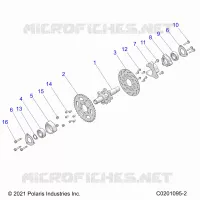 REAR SUSPENSION AXLE