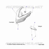 ELECTRICAL, HEADLIGHT AND TAILLIGHT