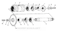 CENTER TIGHTENER ASSEMBLY 4X4 350L W938139 (4924052405022A)