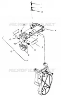 BRAKE 500 EFI SKS 0962574, 500 EFI RMK 0962974, AND EUROPEAN 500 EFI SKS E9 (4931983198B006)