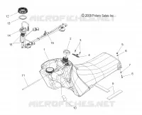 FUEL SYSTEM, FUEL TANK ASM.
