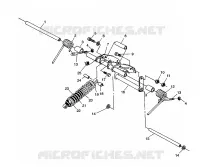REAR TORQUE ARM WIDETRAK LX 0952064 AND  EUROPEAN WIDETRAK LX E952 (4928942894B014)