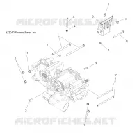 DRIVE TRAIN, MAIN GEARCASE MOUNTING