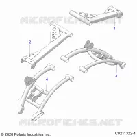 REAR SUSPENSION CONTROL ARMS