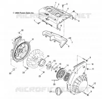 BLOWER HOUSING    RECOIL STARTER