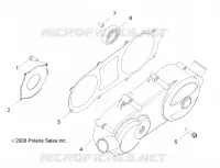 CRANKCASE COVER, LH