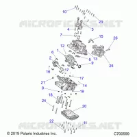 ENGINE, CRANKCASE AND CRANKSHAFT