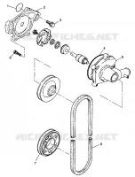 WATER PUMP XLT LTD 0973756 AND EUROPEAN XLT LTD E973756 (4937793779C007)